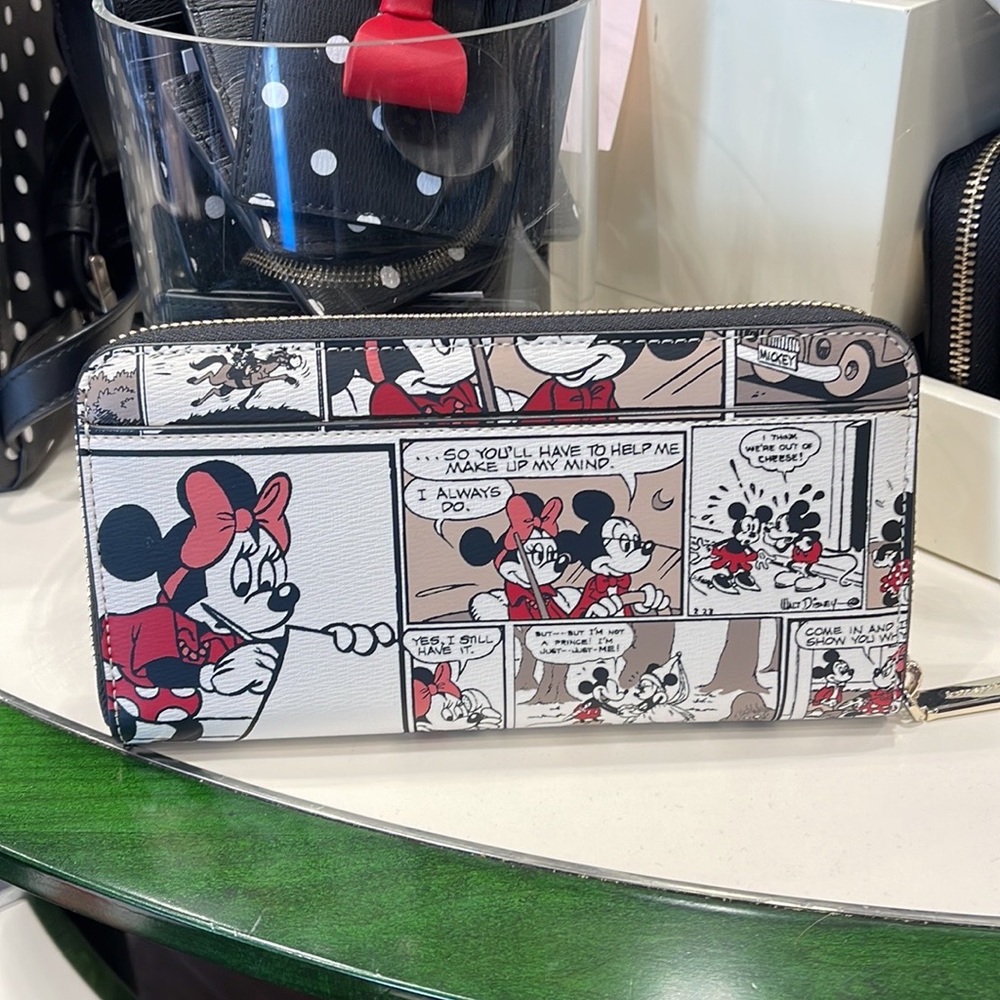 Kate Spade Disney X Kate Spade New York Mickey Mouse Large Continental Wallet - Picture 16 of 16